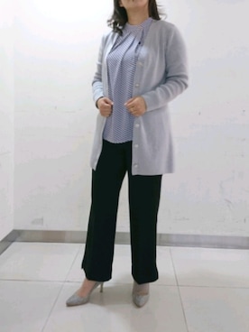 「NARACAMICIE（ナラカミーチェ）のアイテム（その他パンツ）」を使った、sunflowersunflowerさん（レディース・153cm）の秋コーディネート