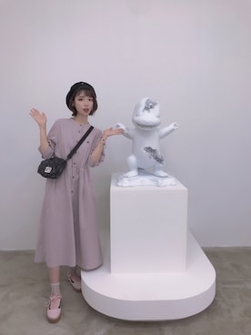 「179/WG（イチナナキュウダブルジー）のアイテム（ワンピース/ドレス）」を使った、コウさん（レディース・162cm）の夏コーディネート