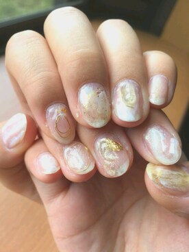 「ニュアンスネイル」｜なみすんさん（レディース・164cm）の春コーディネート