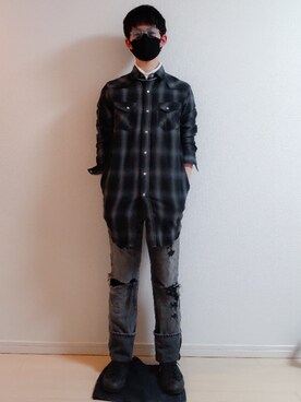「MB（エムビー）のアイテム（アクセサリー）」を使った、AAaaさん（メンズ・168cm）の春コーディネート