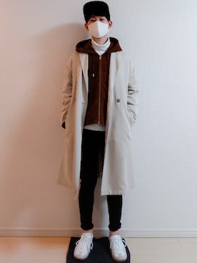 「index（インデックス）のアイテム」を使った、AAaaさん（メンズ・168cm）の春コーディネート