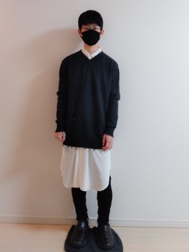 「ATTACHMENT（アタッチメント）のアイテム（その他）」を使った、AAaaさん（メンズ・168cm）の春コーディネート