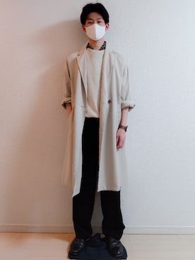 「index（インデックス）のアイテム」を使った、AAaaさん（メンズ・168cm）の春コーディネート