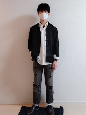 「BERING（ベーリング）のアイテム」を使った、AAaaさん（メンズ・168cm）の春コーディネート