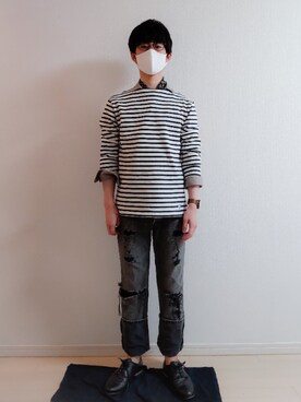 AAaaさん（メンズ・168cm）の春コーディネート