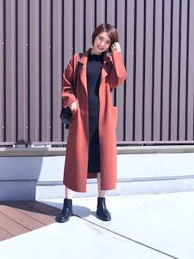 ジャケット アウター オレンジ 橙色系 コーディネート Zozotown