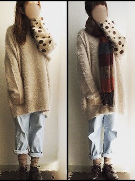 yUuさん（レディース・149cm）の冬コーディネート