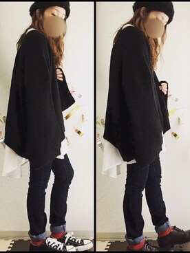 yUuさん（レディース・149cm）の冬コーディネート