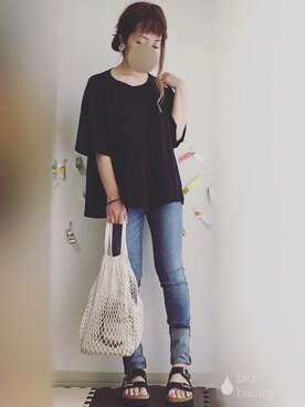 yUuさん（レディース・149cm）の夏コーディネート