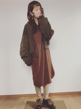 yUuさん（レディース・149cm）の冬コーディネート