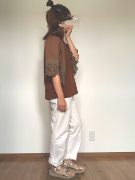 yUuさん（レディース・149cm）の夏コーディネート