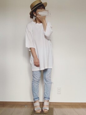 yUuさん（レディース・149cm）の夏コーディネート