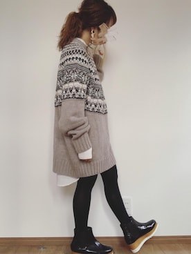 yUuさん(レディース・149cm)の冬コーディネート