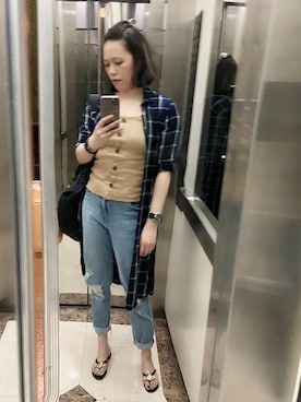 annabelさん（レディース・154cm）の春コーディネート