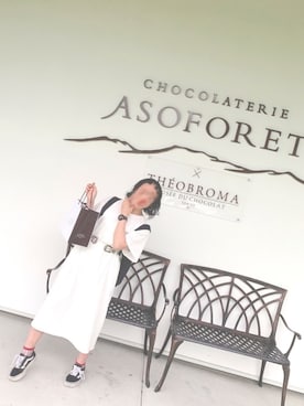 「アイテム（ワンピース/ドレス）」を使った、yuuuuiiさん（レディース・155cm・10代）の夏コーディネート