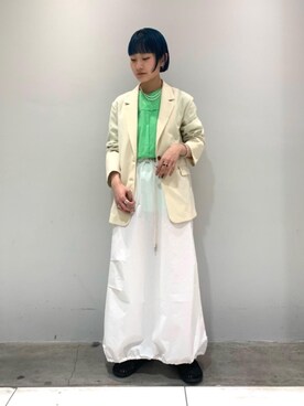 kazeさん（レディース・157cm）の春コーディネート