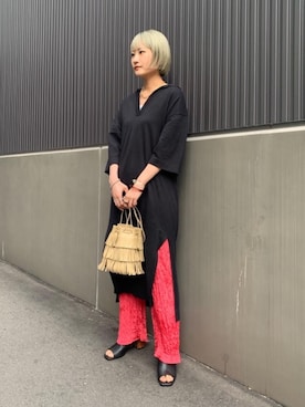 kazeさん（レディース・157cm）の春コーディネート