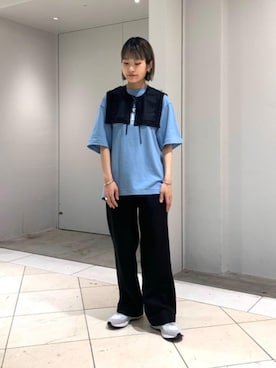 「ベーシック/トラッド」｜kazeさん（レディース・157cm）の夏コーディネート