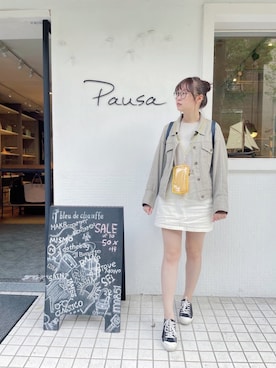 「Taiwan」｜「アイテム（その他アウター）」を使った、🧸lmdebさん（レディース・165cm）の春コーディネート