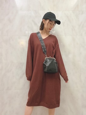 藤江れいなさん(レディース・162cm)の秋コーディネート