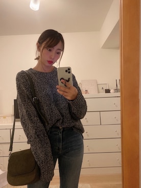 藤江れいなさん（レディース・162cm）の秋コーディネート