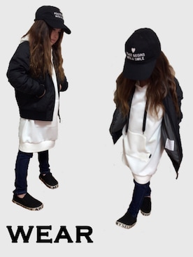 Himeさん（キッズ・120cm）の冬コーディネート