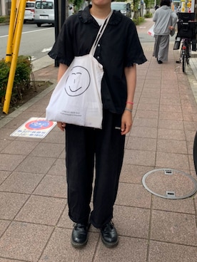 「シンフルコーデ」｜「アイテム（その他シューズ）」を使った、ａｓａｍｉさん（レディース・162cm）の夏コーディネート