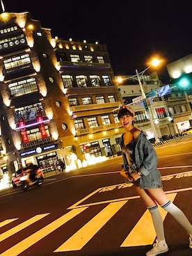 「林百貨」｜Wu BiBiさん（レディース・163cm）の秋コーディネート