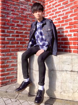 こめさん(メンズ・177cm)の春コーディネート