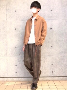 こめさん(メンズ・177cm)の春コーディネート