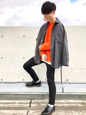 こめさん（メンズ・177cm）の春コーディネート