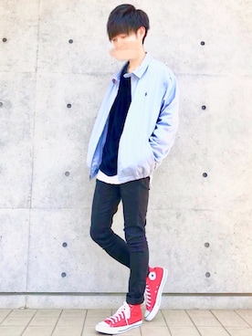 こめさん（メンズ・177cm）の春コーディネート