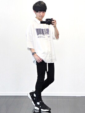 こめさん（メンズ・177cm）の夏コーディネート