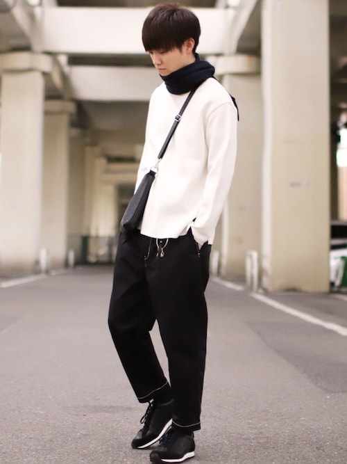 オレンジ系,M新品 Dickies × LIDNM テーパードステッチパンツ 【送料0円】 Dickies × (BLACK) M テーパードステッチパンツ LIDNM チノパン