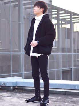 こめさん（メンズ・177cm）の冬コーディネート