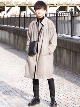 こめさん（メンズ・177cm）の冬コーディネート