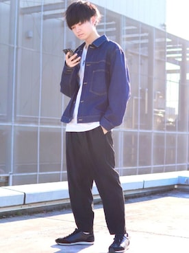 こめさん（メンズ・177cm）の春コーディネート