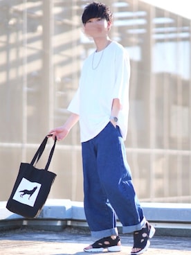 こめさん(メンズ・178cm)の夏コーディネート