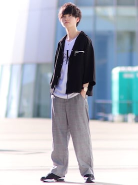 こめさん（メンズ・177cm）の夏コーディネート