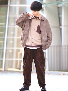 こめさん（メンズ・177cm）の冬コーディネート