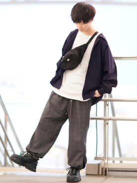 こめさん（メンズ・177cm）の冬コーディネート