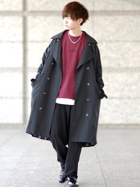 「アイテム（ドレスシューズ）」を使った、こめさん（メンズ・177cm）の春コーディネート