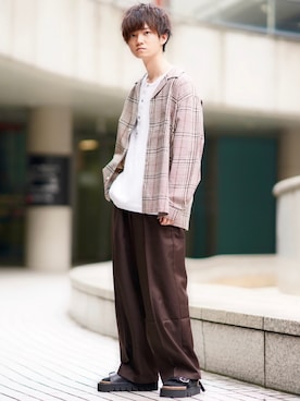 こめさん(メンズ・177cm)の夏コーディネート