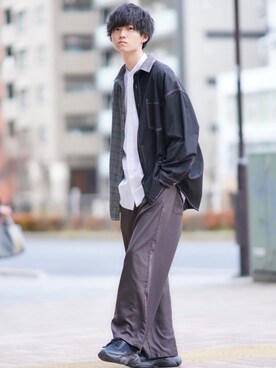 こめさん（メンズ・177cm）の冬コーディネート