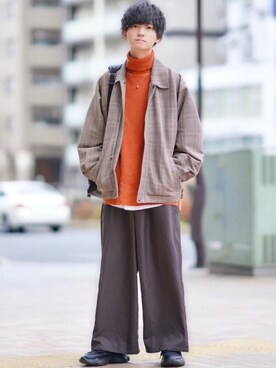 こめさん（メンズ・177cm）の冬コーディネート