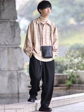 こめさん（メンズ・177cm）の冬コーディネート