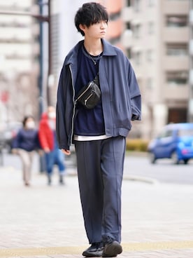 こめさん（メンズ・177cm）の春コーディネート