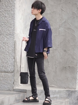 こめさん(メンズ・177cm)の夏コーディネート