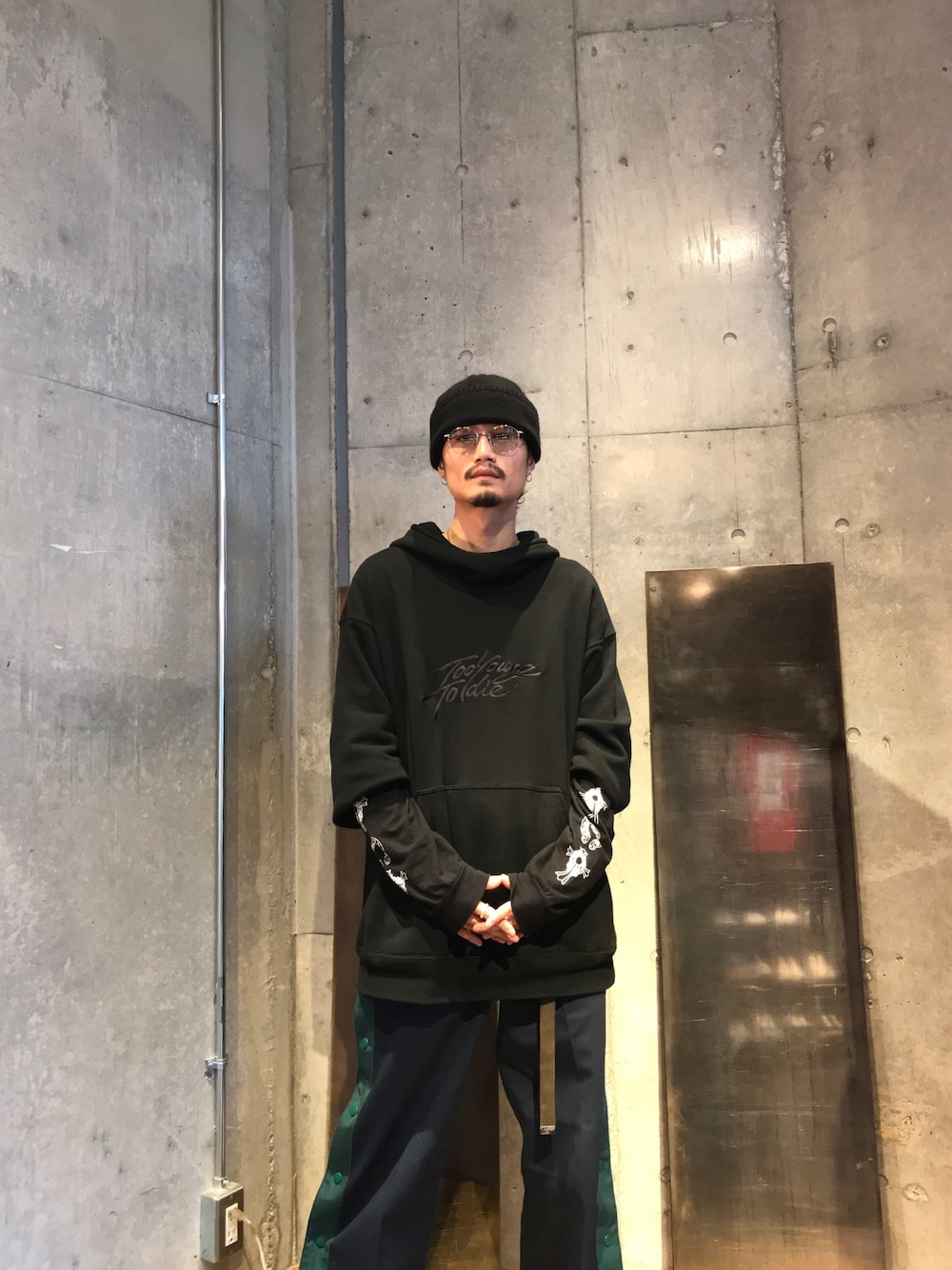 koji kamiya｜MYneのパーカーを使ったコーディネート - WEAR 