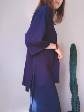 「ダニエルウェリントン」｜「アイテム（オールインワン・サロペット）」を使った、naruminowear14さん（レディース・163cm）の秋コーディネート
